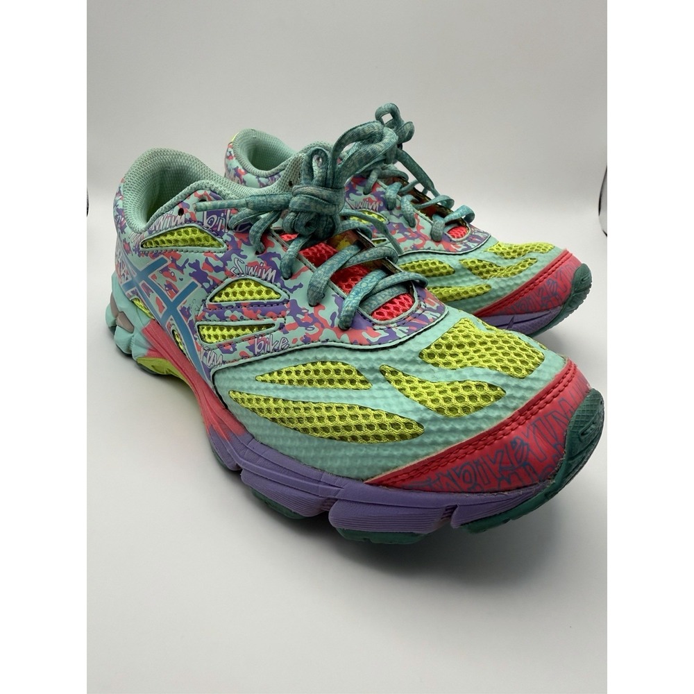 ASICS GEL-Noosa Tri 10 Kids Running Shoes Multi-Color Size 5.5